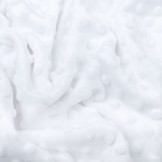 Minky Fleece White