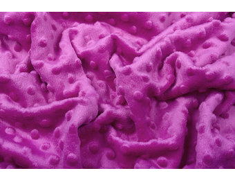 Minky Fleece Fuchsia