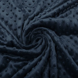 Minky-Fleece Marineblau