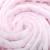 Minky Fleece Hellrosa