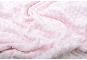 Minky Fleece Hellrosa