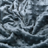 Minky Fleece Dunkelgrau