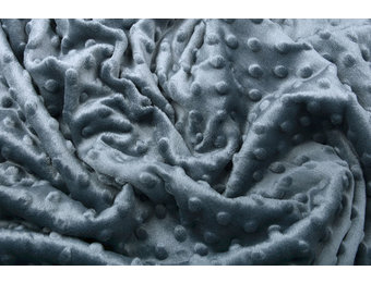 Minky Fleece Dark Grey