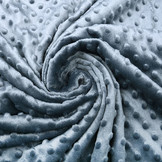 Minky Fleece Dunkelgrau