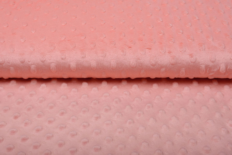 Minky Fleece Koralle
