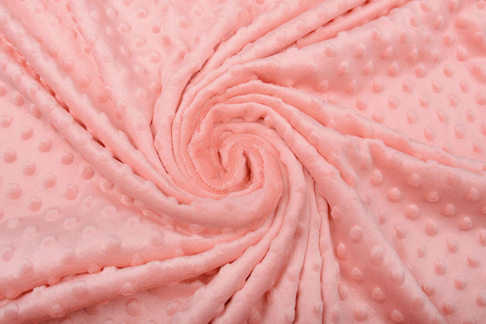Minky Fleece Koralle