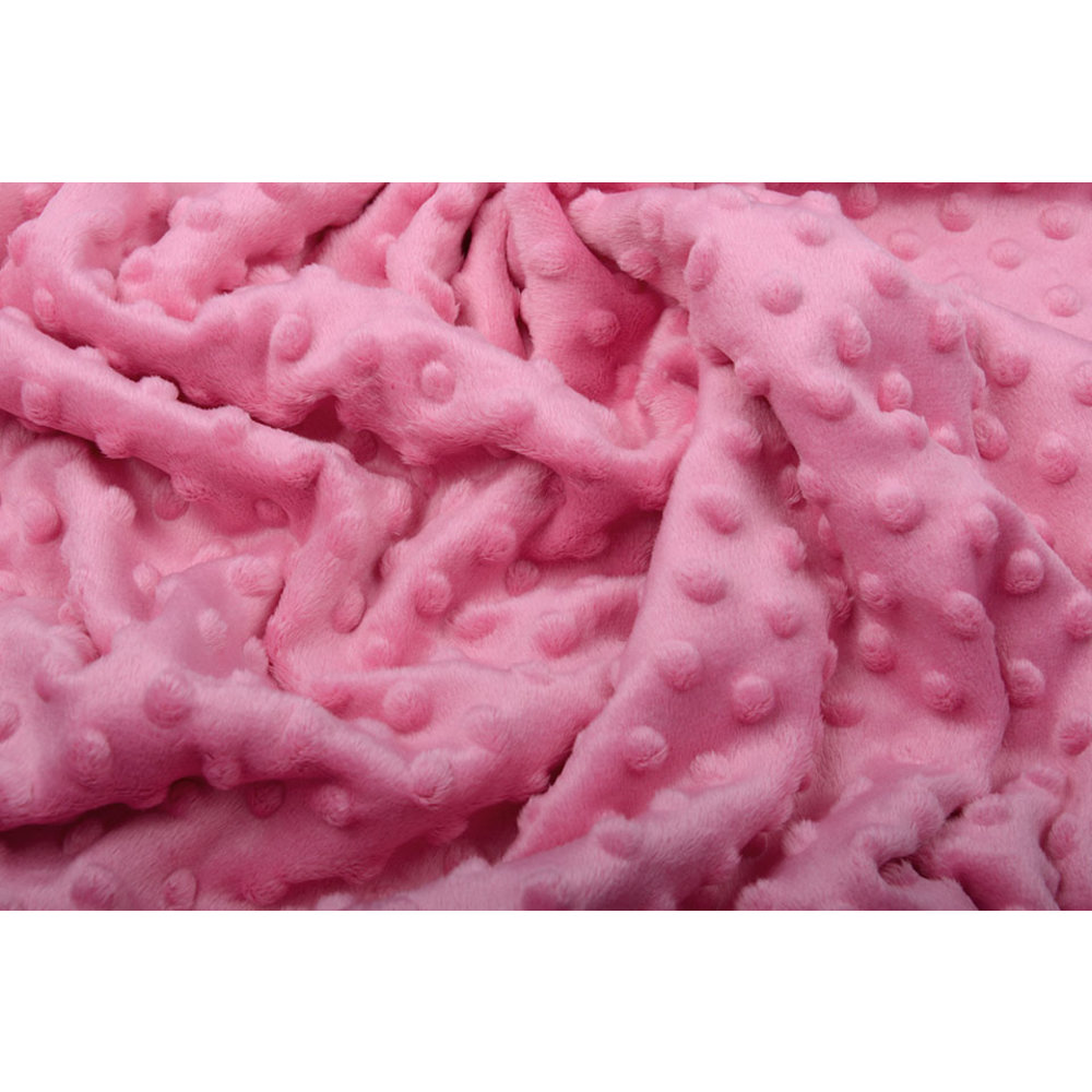 Minky Fleece Rosa YES Fabrics