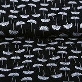 100% Digital Cotton Amarin Black White