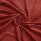 Nicky Velours Rood Brique