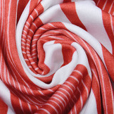 Viscose Jersey Zomer Strepen Rood