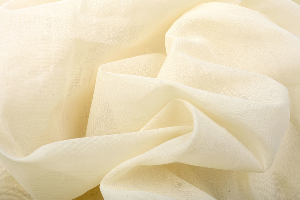 Käsetuch 150cm Creme