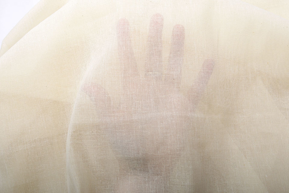 Käsetuch 150cm Creme
