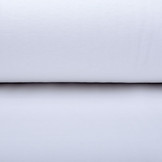 100% Cotton Flannel White