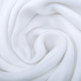 100% Katoen Flanel Wit