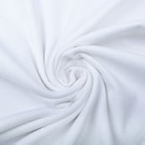 100% Katoen Flanel Wit