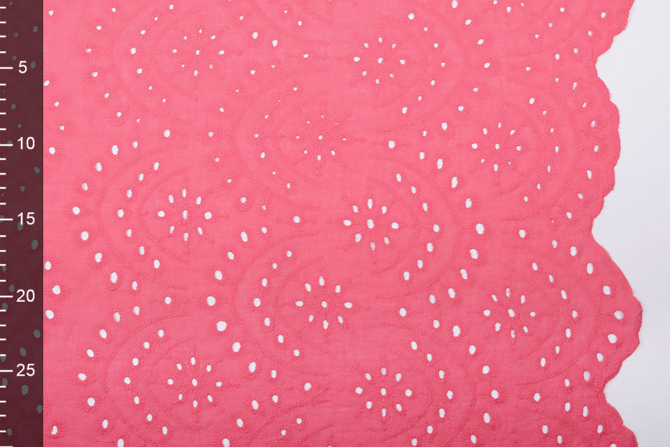 Broderie Katoen Bonita Fuchsia