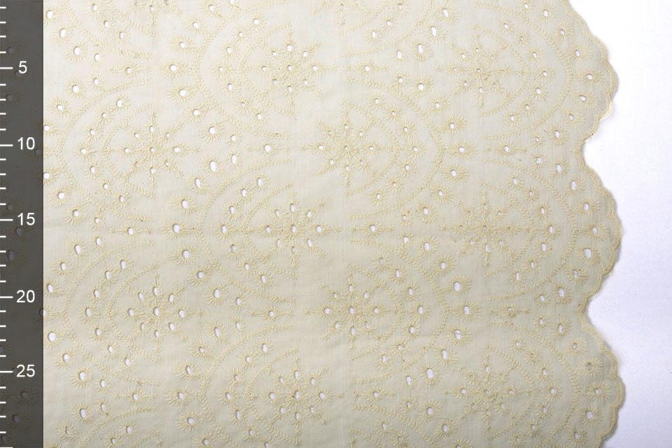 Stickerei Baumwoll Bonita Beige