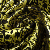 Brokat Kaupapa Gold Schwarz