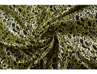 Brokat Kaupapa Gold Schwarz