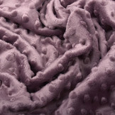 Minky Fleece Light Aubergine Mauve