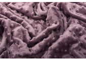 Minky Fleece Light Aubergine Mauve