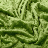 Minky Fleece Dunkel Limettengrün