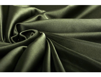 Charmeuse Lining Army Green