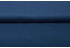 Stretch Katoen Donker Blauw