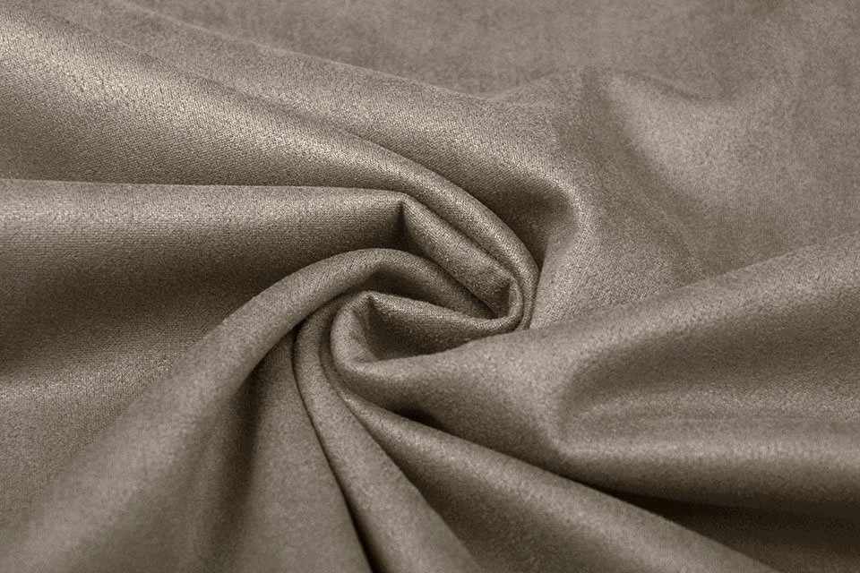 Leichtes Scuba Wildleder Taupe
