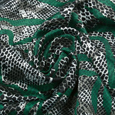 Stretch Satijn Bedrukt Multi color 44