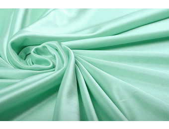 Charmeuse Futter Minzgrün