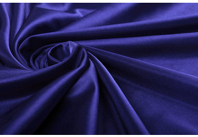 Charmeuse Futter Polizeiblau