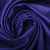 Charmeuse Voering Politie Blauw