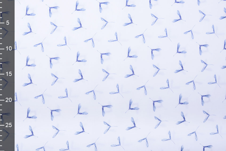 100% Digital Cotton Propellers Blue