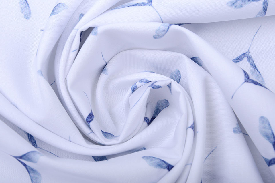 100% Digital Cotton Propellers Blue