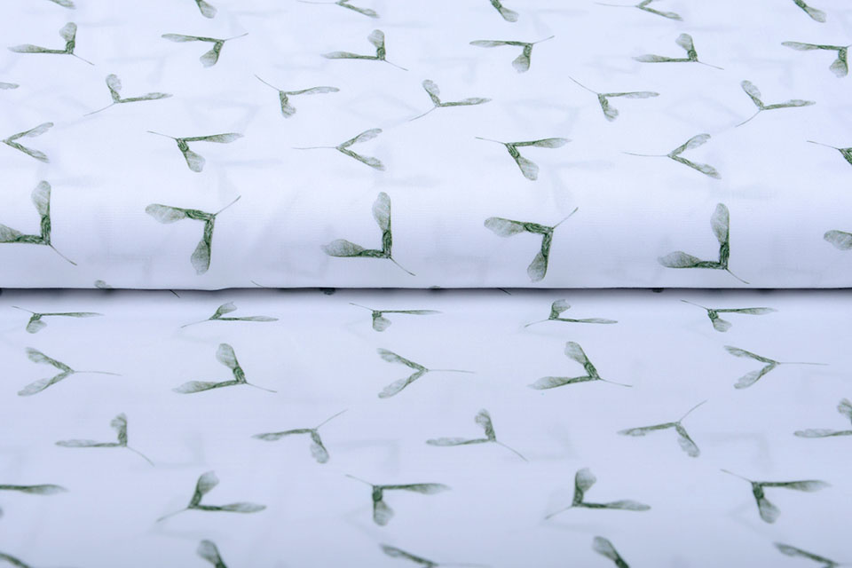 100% Digital Cotton Propellers Green