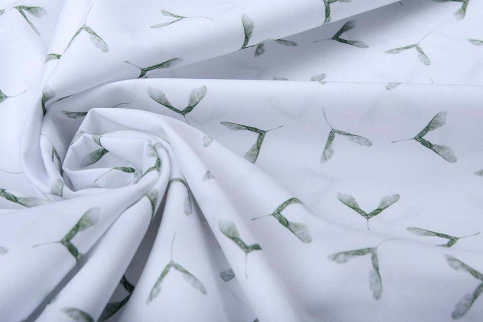 100% Digital Cotton Propellers Green