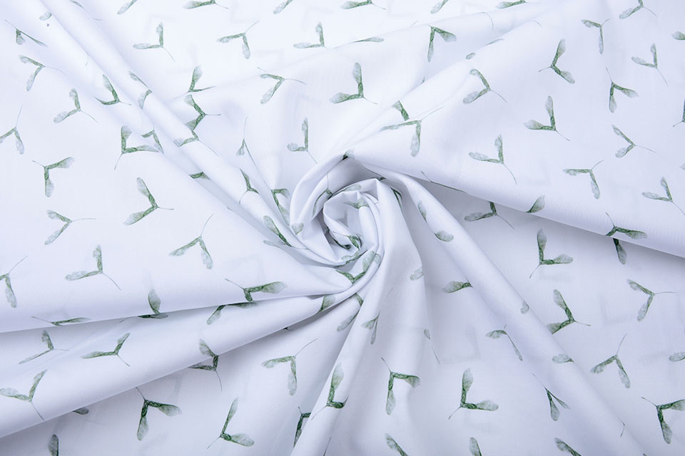 100% Digital Cotton Propellers Green