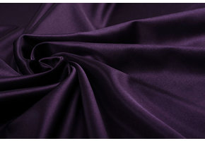 Charmeuse Voering Donker Aubergine