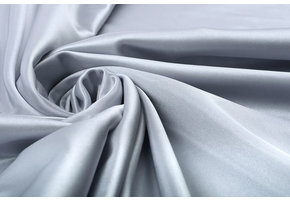 Charmeuse Futter Silber