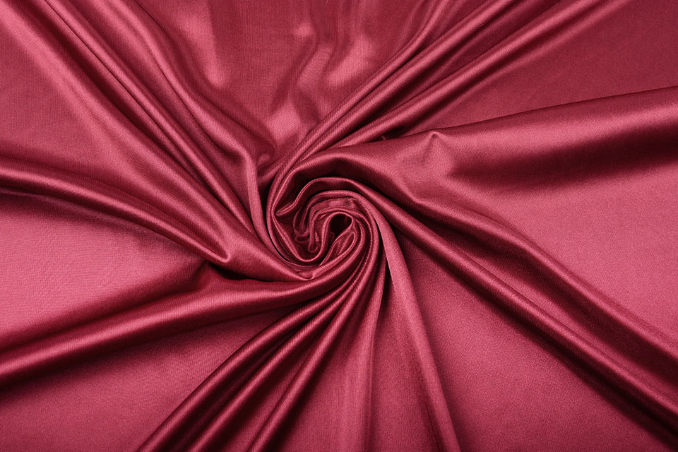 Charmeuse Lining Dark Red