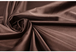 Charmeuse Lining Dark Brown