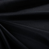 Charmeuse Futter Schwarz