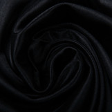 Charmeuse Futter Schwarz