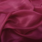 Korean Silk Wine Red