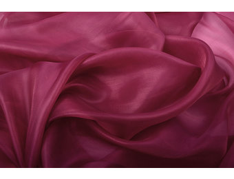 Korean Silk Wijnrood