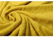 Bamboo Terry Cloth Ocher Yellow