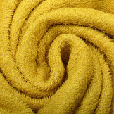 Bamboo Terry Cloth Ocher Yellow