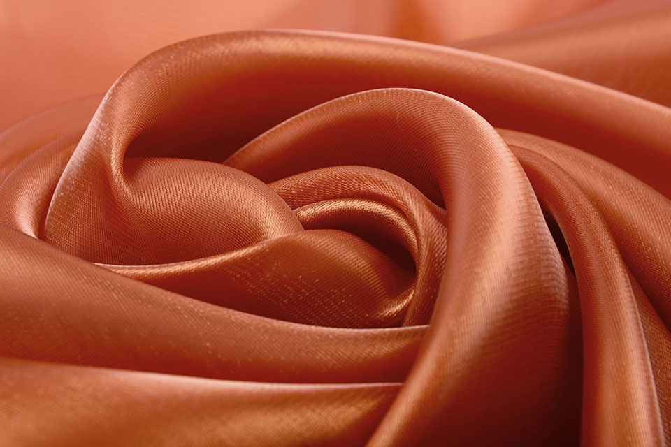 Korean Silk Roest Brique