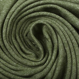 Cotton Jersey Army Groen Melange